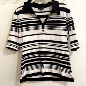 Chanel striped top size 38